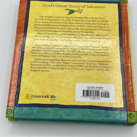 The Jesus Storybook Bible Every Story Whispers His Name by Sally Lloyd-Jones - Picture 3 of 5